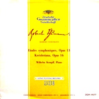 Deutsche Grammophon : Kempff - Schumann Symphonic Etudes, Kreisleriana